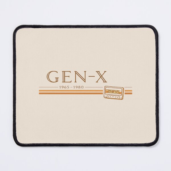 Item preview, Minimalist Gen-X Vintage Typography Shirt – Elegant Retro Cassette Design (1965–1980) designed and sold by Bratak.