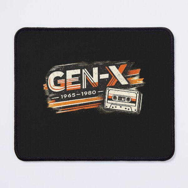 Item preview, Gen-X Streetwear Graphic Tee – Retro Glitch Cassette Design (1965-1980 Vintage Grunge) designed and sold by Bratak.