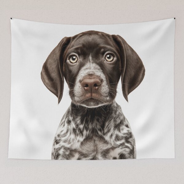 Item preview, Adorable German Shorthaired Pointer Pup for Cute German Shorthaired Pointer puppy lovers designed and sold by LazyOwlStore.