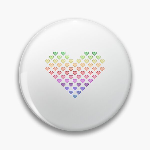 Item preview, Pastel Sunset Gradient Heart designed and sold by TinyPixelStudio.