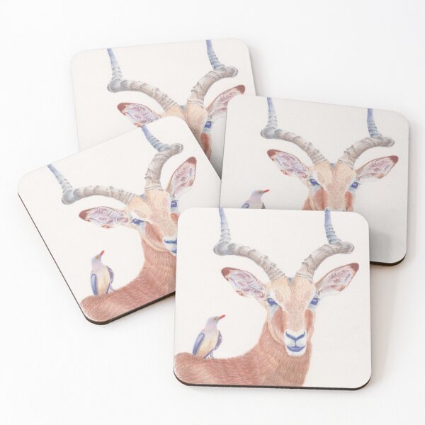 Item preview, Bird on a springbok designed and sold by Sandra Johnston.