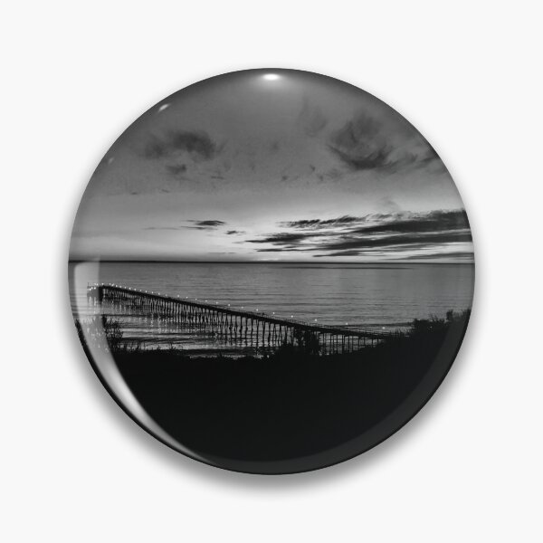 Item preview, Ocean Sunset-B&W designed and sold by Hoppípolla Lass.