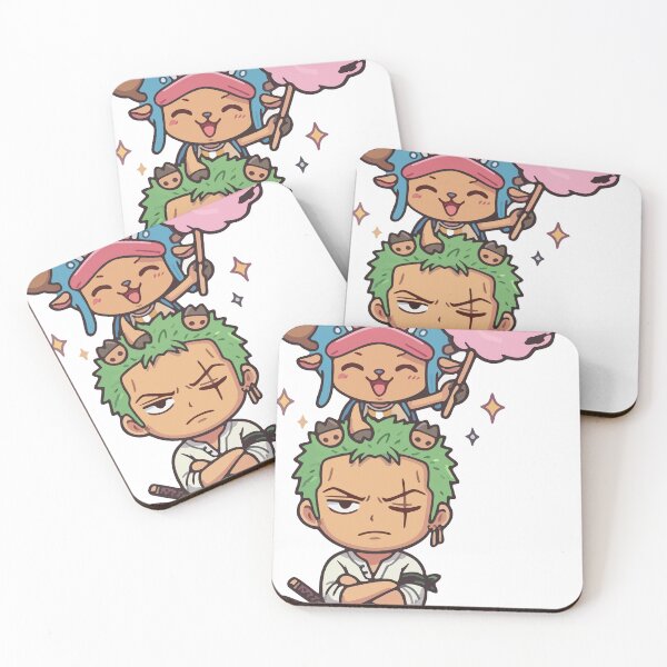 Item preview, Chibi pirate and swordsman anime duo designed and sold by Koikts.