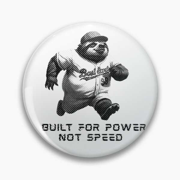 Item preview, Built For Power Not Speed Funny Sloth Baseball Player designed and sold by TrueArtsStore.