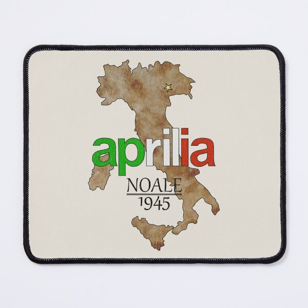 Item preview, Aprilia Noale 1945 Vintage Italy Map Distressed Grunge Motorcycle Design B designed and sold by Fan Art Station .