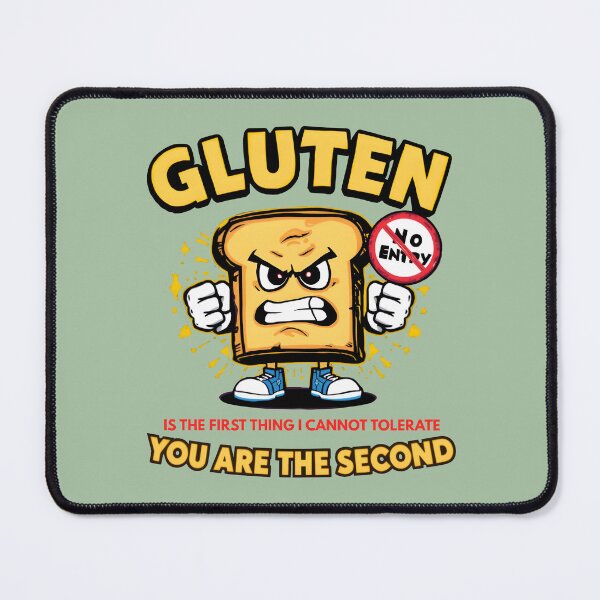 Item preview, Funny Sarcastic Gluten Intolerance Celiac Awareness Design designed and sold by Zayavca.