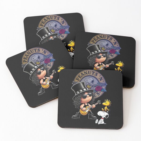 Item preview, Snoopy Slash Guitarist - Hard Rock Peanuts Parody designed and sold by shopmamabite.