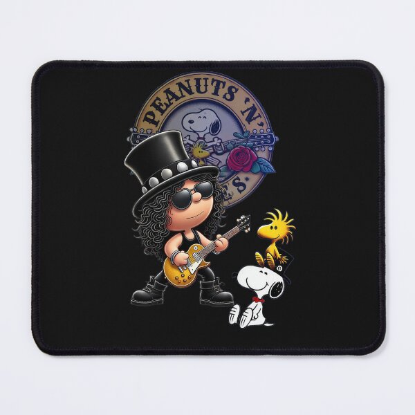 Item preview, Snoopy Slash Guitarist - Hard Rock Peanuts Parody designed and sold by shopmamabite.