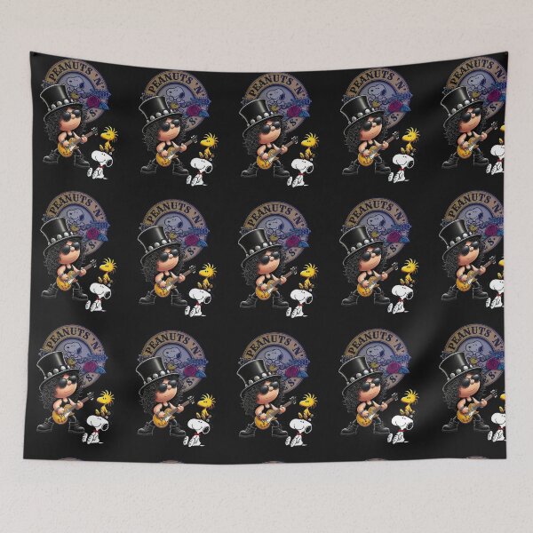 Item preview, Snoopy Slash Guitarist - Hard Rock Peanuts Parody designed and sold by shopmamabite.