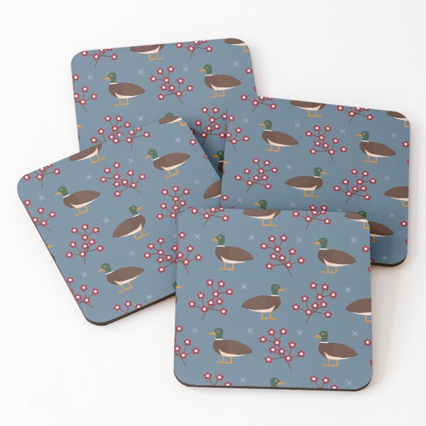 Item preview, Mallards on blue designed and sold by reneesillus.