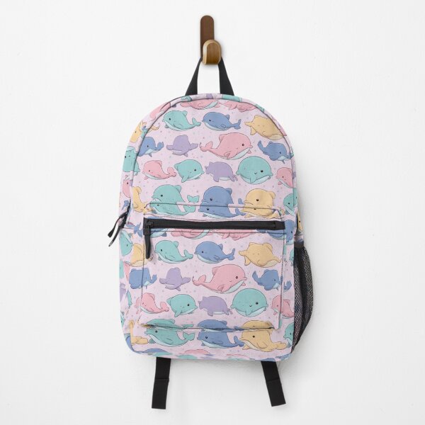 Item preview, Cute Pastel Dolphin Pattern Kawaii Sea Animal designed and sold by NicolasGlowArt.