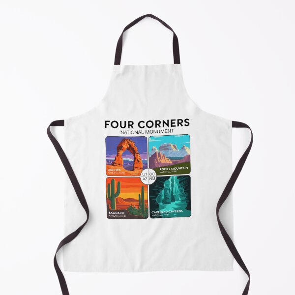 Item preview, Four Corners National Monument With National Parks designed and sold by wansilastomi.