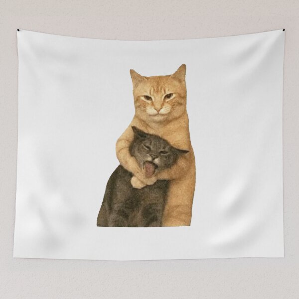 Item preview, Funny Meme Cat designed and sold by ZalcArtStore.