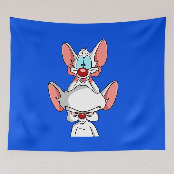 Item preview, Pinky and the Brain - World Domination classic Retro designed and sold by ZERO-MIND.