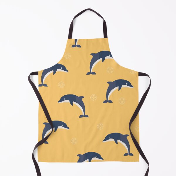 Item preview, Dolphins on yellow designed and sold by reneesillus.
