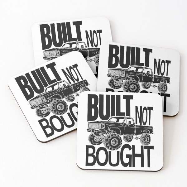 Item preview, Built Not Bought Lifted - White Background  designed and sold by Goose Motors.