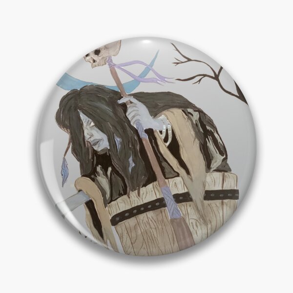 Item preview, Dark Folklore – Baba Yaga the  Forest Witch designed and sold by OrHell.