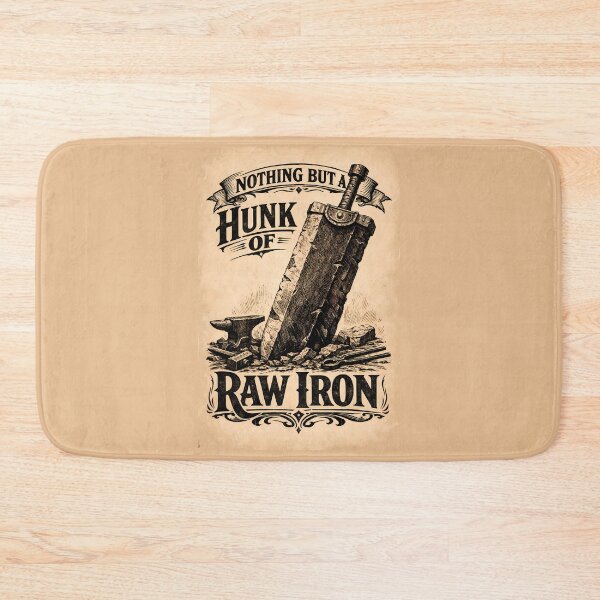 Item preview, Vintage Blacksmith Iron Slab Ad designed and sold by agearb.