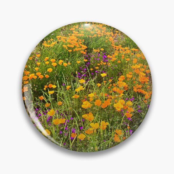 Item preview, Orange & Purple Flowers, 3 designed and sold by Hoppípolla Lass.