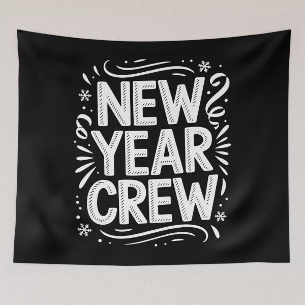 Item preview, New Year Crew Matching Family Holiday designed and sold by EllenJast.