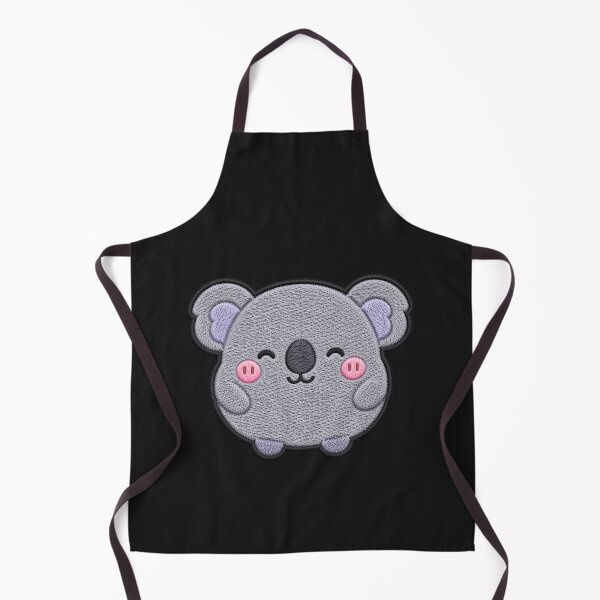Item preview, Super Cute Kawaii Koala Embroidery Patch Style | Chibi Pastel Grey Lavender Koala Aesthetic | Cute Animal Design designed and sold by ColorSplash123.
