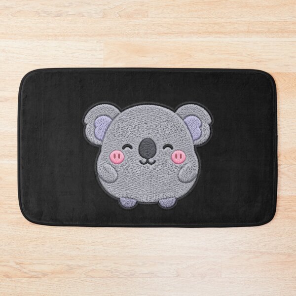 Item preview, Super Cute Kawaii Koala Embroidery Patch Style | Chibi Pastel Grey Lavender Koala Aesthetic | Cute Animal Design designed and sold by ColorSplash123.