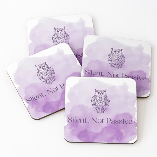 Item preview, Silent, Not Passive designed and sold by SineGeneva.