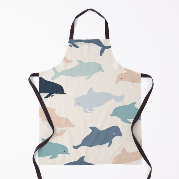 Aperçu de l'œuvre Motif minimaliste pastel de dauphin marin créée et vendue par NicolasGlowArt.