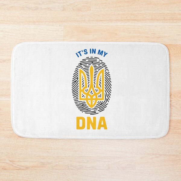 Item preview, Ukraine DNA Fingerprint Ukrainian Heritage Pride designed and sold by cabana.space.
