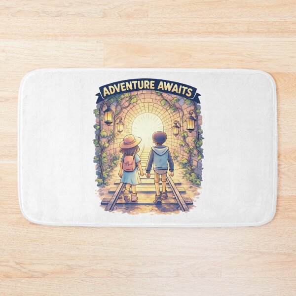 Item preview, Adventure Awaits Inspirational Travel Design designed and sold by SoftSproutstu.