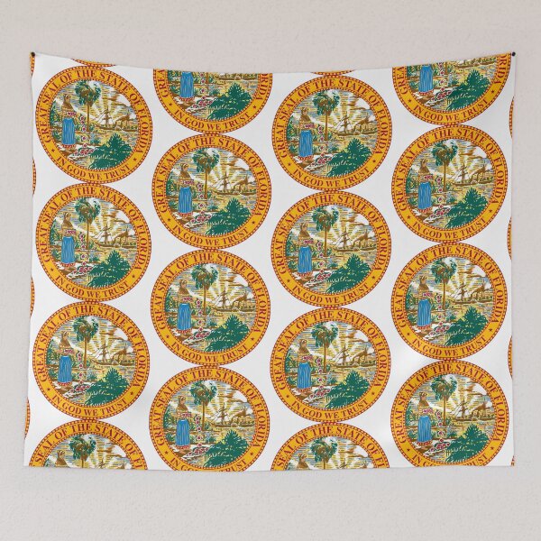 Item preview, FLORIDA  STATE EMBLEM  designed and sold by Joshuasanga76a.