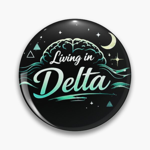 Item preview, Living in Delta – Deep Rest Frequency designed and sold by SQUEEZIN.
