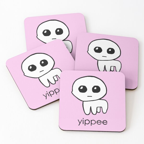 Item preview, Yippee! Cute Sad Creature Meme designed and sold by PickledjoArt.