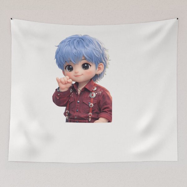 Item preview, Cool Chibi Kpop Idol Aesthetic design artwork designed and sold by RADesignHub.
