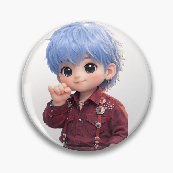 Item preview, Cool Chibi Kpop Idol Aesthetic design artwork designed and sold by RADesignHub.