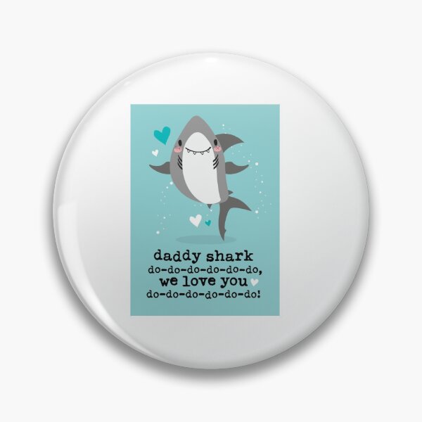 Item preview, Daddy shark father's day designed and sold by Thing3of4girlie.