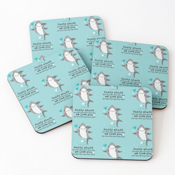 Item preview, Daddy shark father's day designed and sold by Thing3of4girlie.