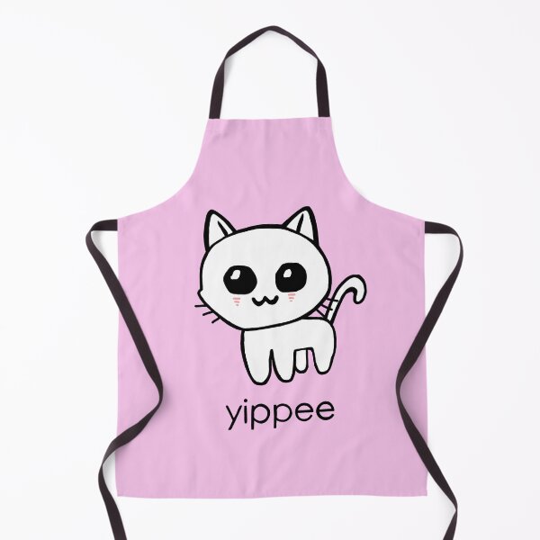 Item preview, Yippee Cat! Cute Creature Meme designed and sold by PickledjoArt.