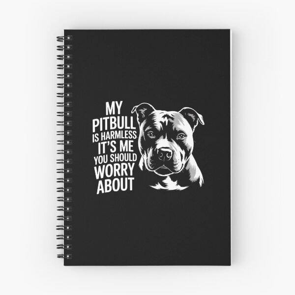 Item preview, My Pitbull is harmless Quote Dog Items Owner designed and sold by EllenJast.