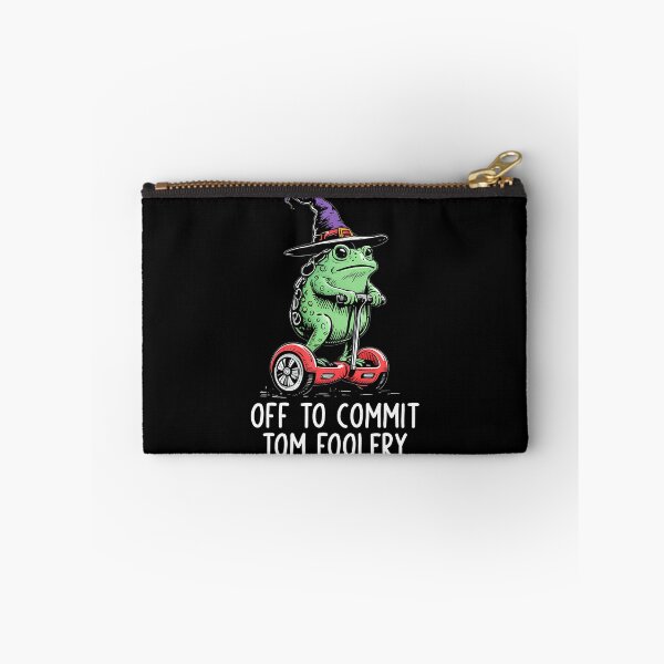 Item preview, Whimsical Frog Wizard Off To Commit Tom Foolery designed and sold by wansilastomi.