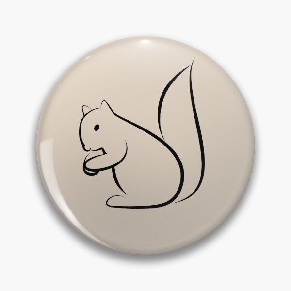 Item preview, Line Art Squirrel Illustration designed and sold by OG-Graphics.