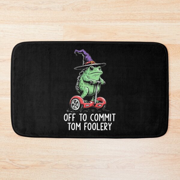 Item preview, Whimsical Frog Wizard Off To Commit Tom Foolery designed and sold by wansilastomi.
