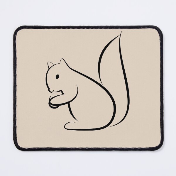 Item preview, Line Art Squirrel Illustration designed and sold by OG-Graphics.