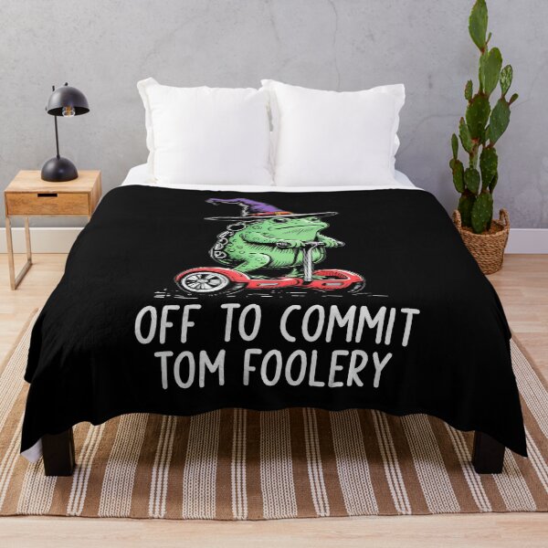 Item preview, Whimsical Frog Wizard Off To Commit Tom Foolery designed and sold by wansilastomi.