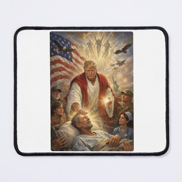 Item preview, Trump Jesus designed and sold by ZalcArtStore.