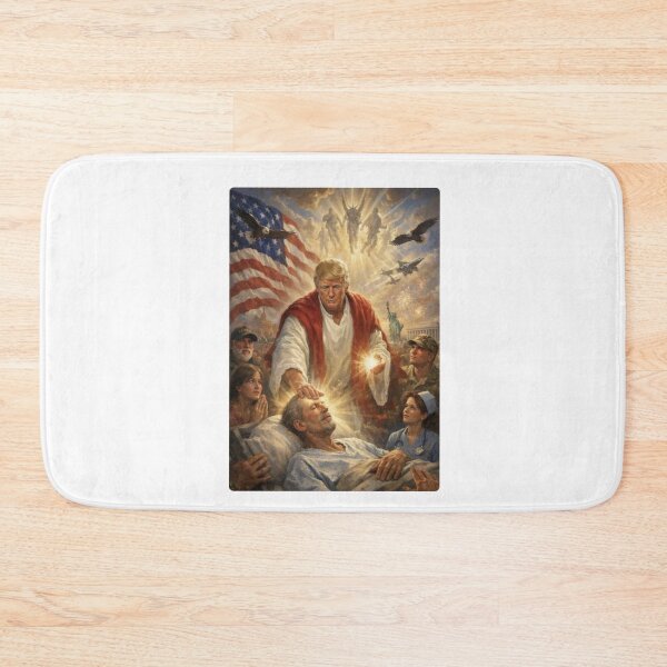 Item preview, Trump Jesus designed and sold by ZalcArtStore.
