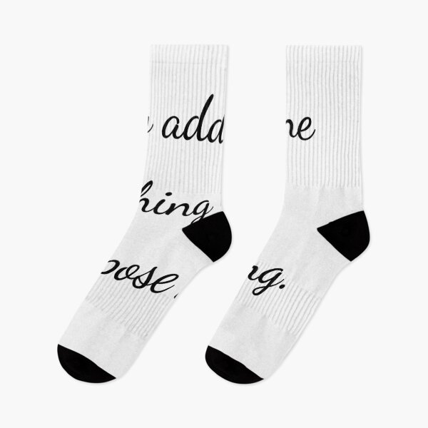 Item preview, "By adding one thing to my purpose nothing." - handwriting black designed and sold by ariksworld.