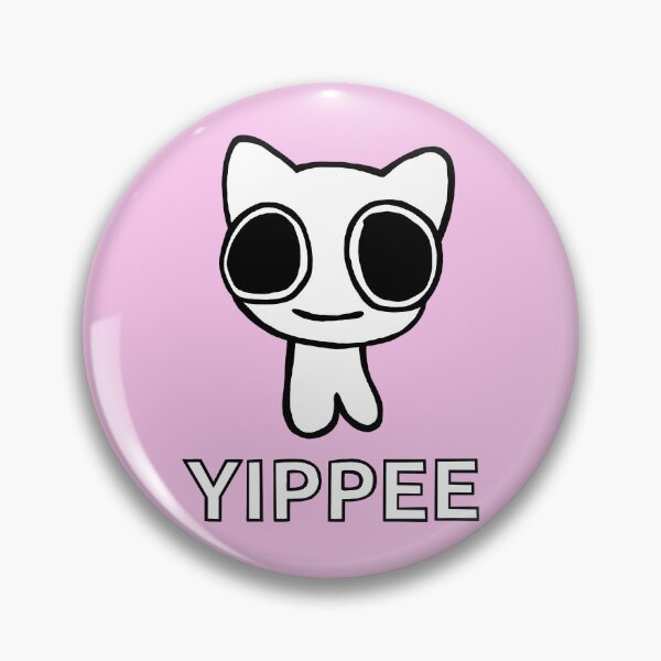 Item preview, Yippee Cat! Cute Creature Meme designed and sold by PickledjoArt.