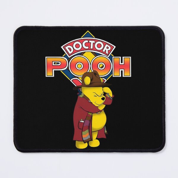 Item preview, Doctor Pooh - The Fourth Honey Doctor Mashup designed and sold by  The Midnight Library - Book Lover Gifts & Kindle Accessories.