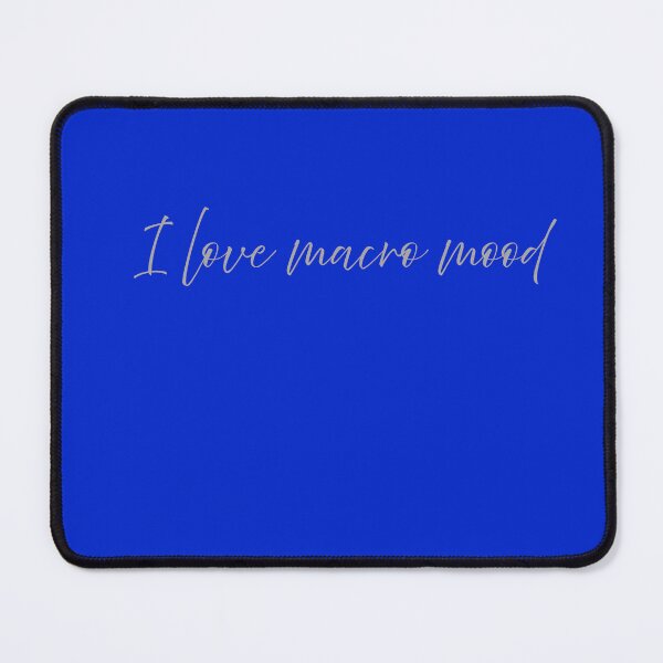 Item preview, I Love Macro Mood Minimal Photography Quote Design designed and sold by onubi.